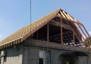 Roof before replacement